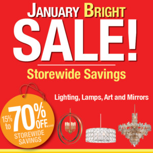 Rensen House of Lights Annual January Bright Sale