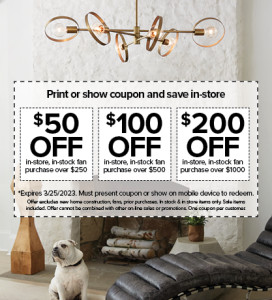 Spring Lighting Cash In Sale