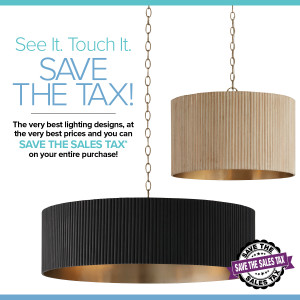 Save The Tax Lighting Sale
